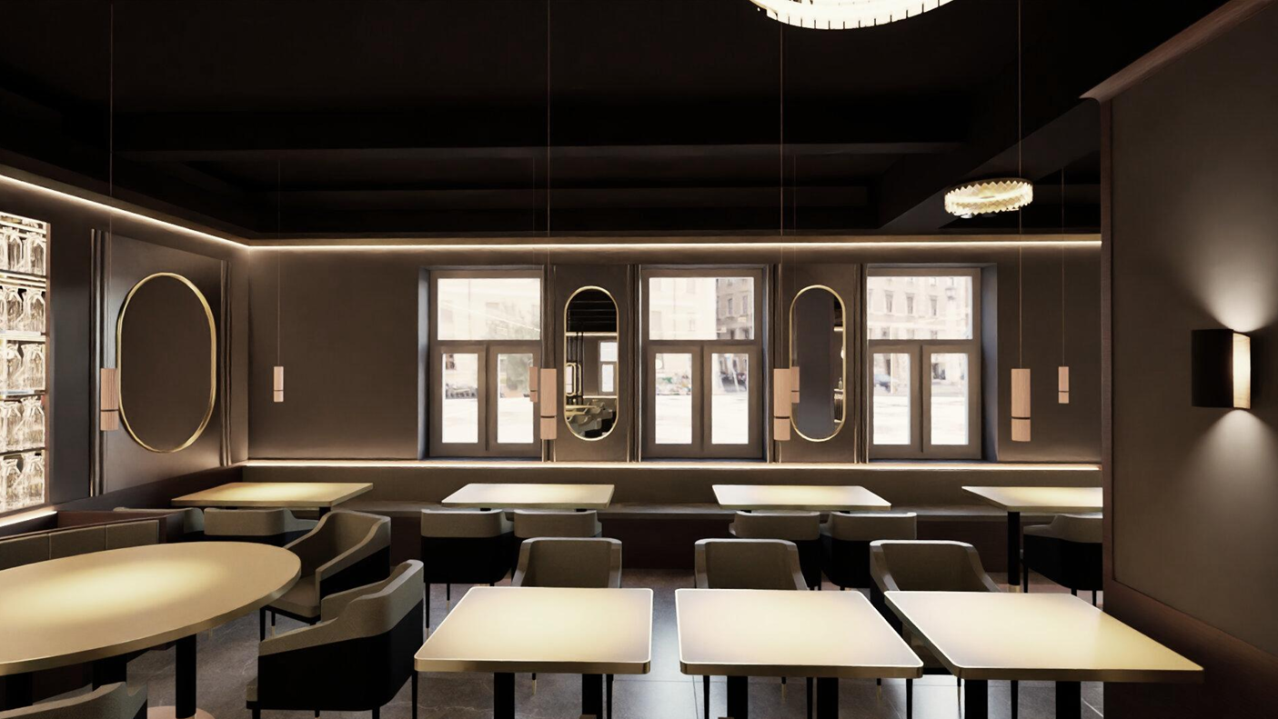 Innenansicht Restaurant